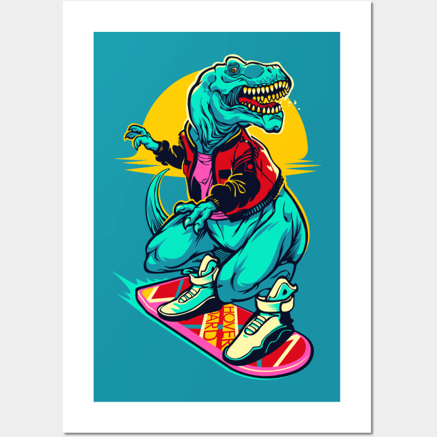 Rex to the Future Wall Art by dracoimagem